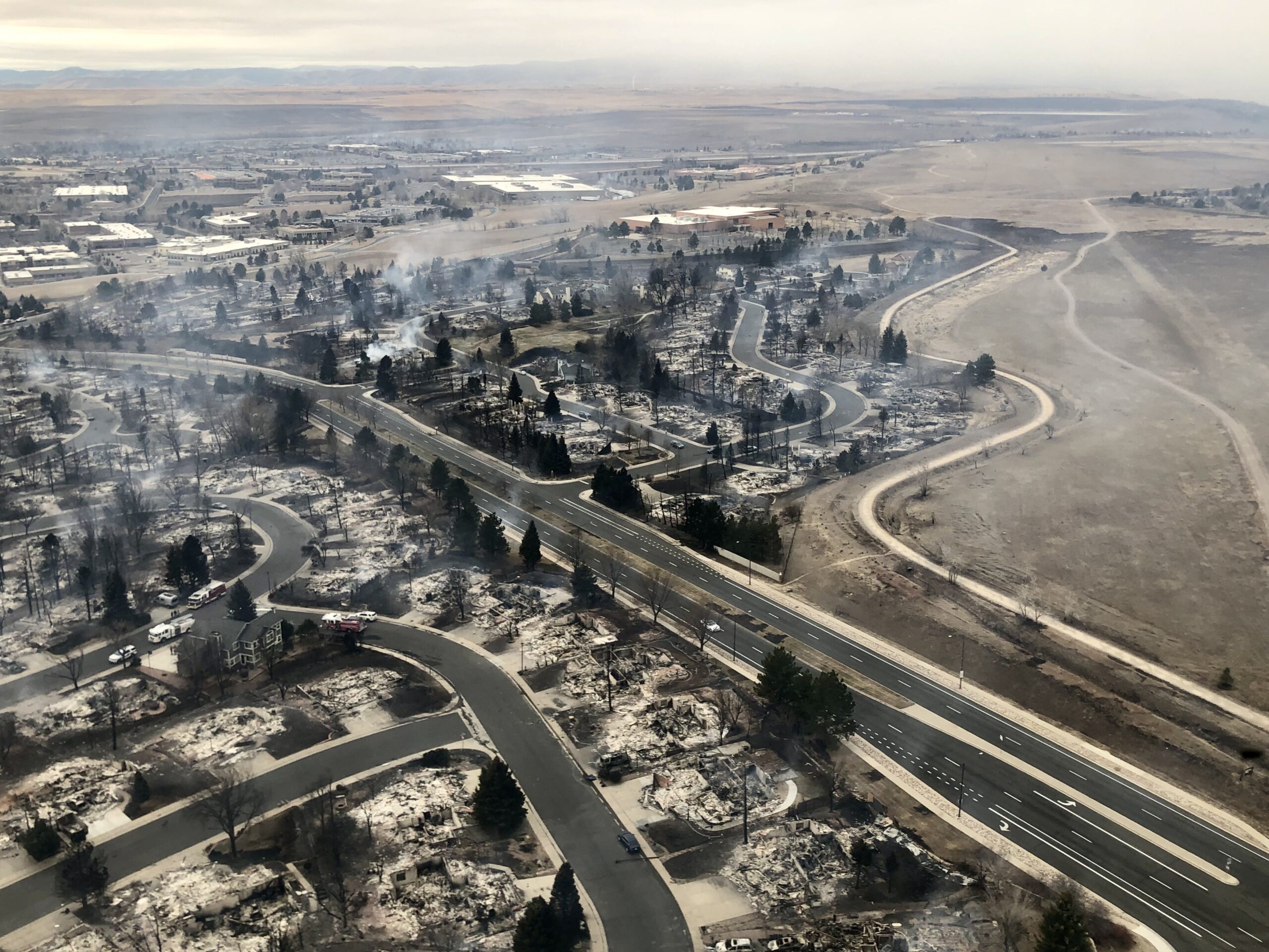 Authorities: Marshall Fire caused by Xcel Energy power line, reignited junk burn